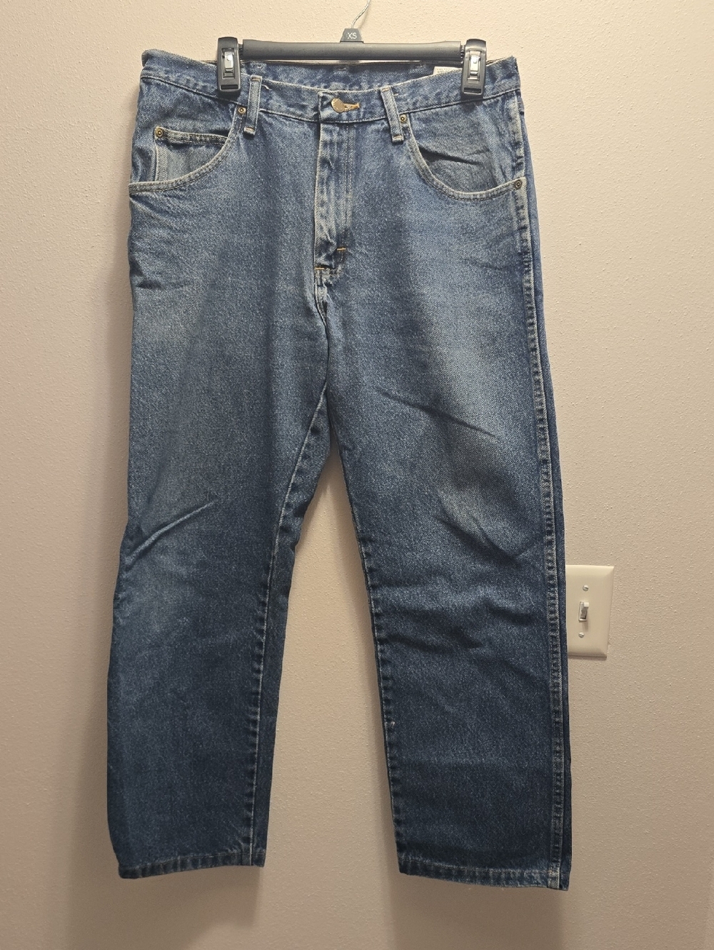 Wrangler Men’s Premium Regular Fit Denim Jeans